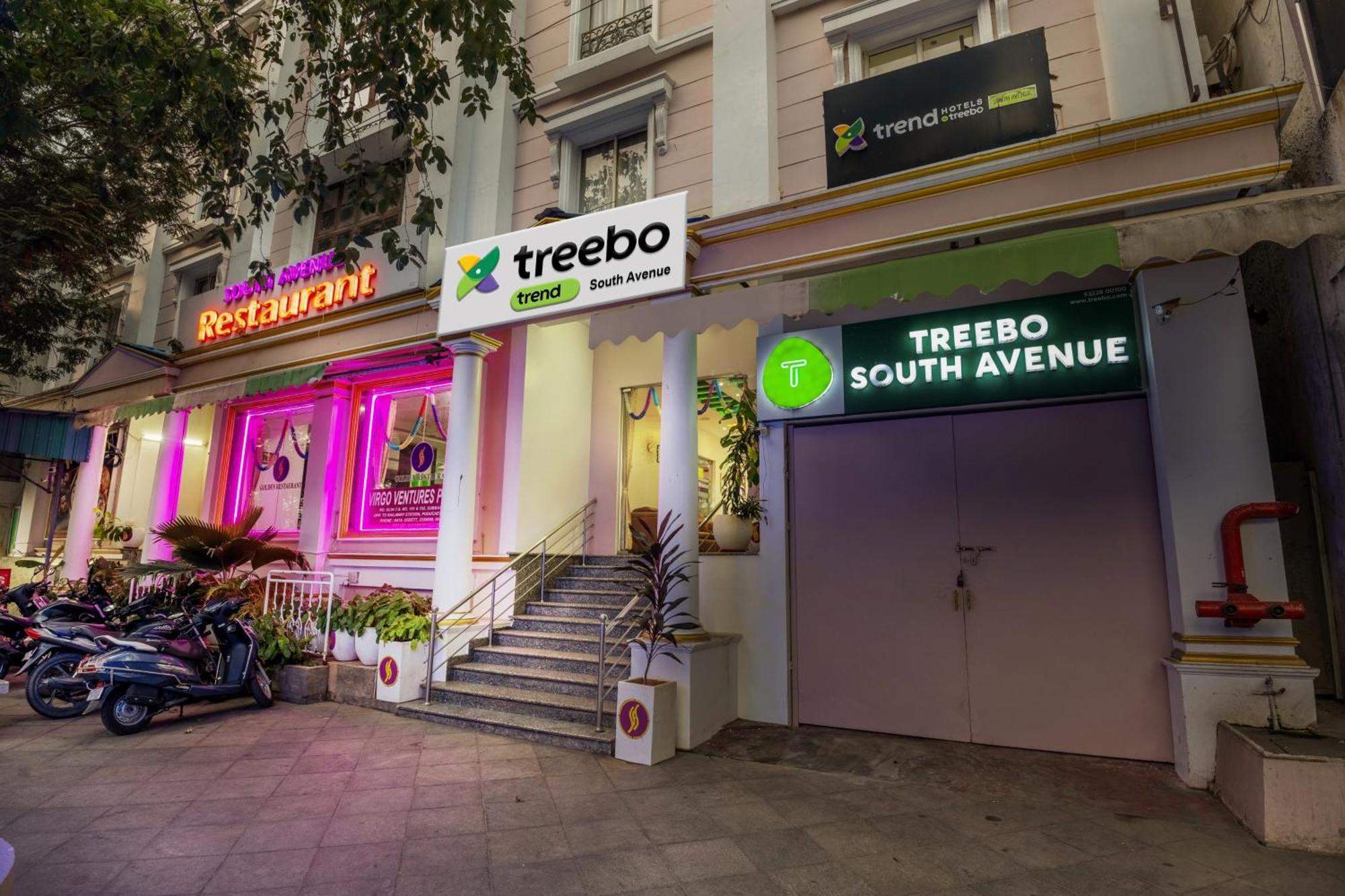 Treebo South Avenue, 700 Mts From Promenade Beach Pondicherry Esterno foto