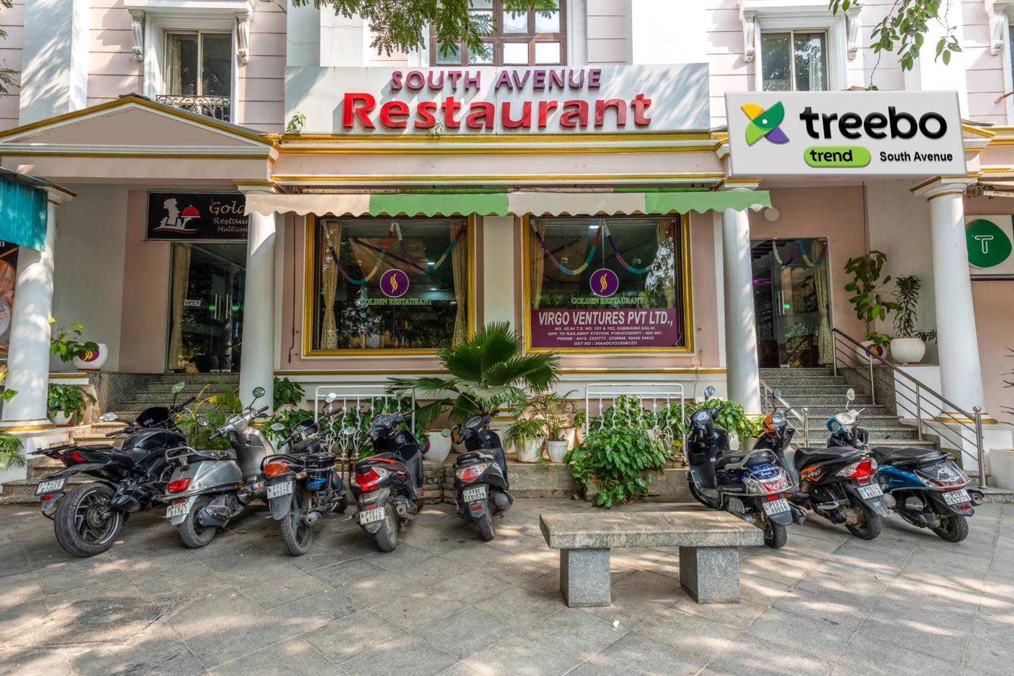 Treebo South Avenue, 700 Mts From Promenade Beach Pondicherry Esterno foto